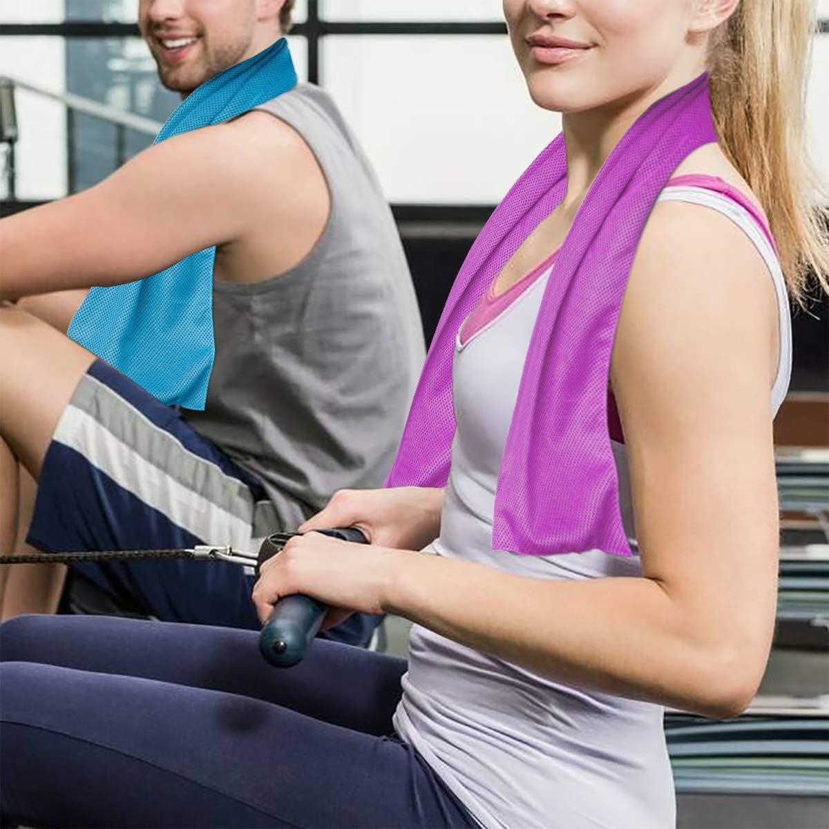 Toalla Enfriadora Sukeen 4 Unidades Microfibra 101.6x30.5cm