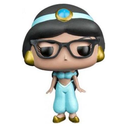 Figura de Vinilo Funko Pop Disney Jasmine Nerd #68 9.5 cm