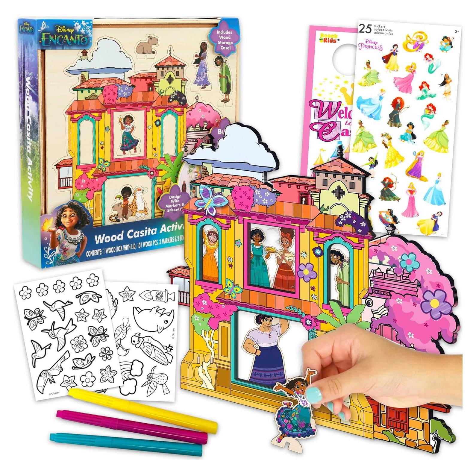 Juego de Actividades de Madera Disney Casita Encanto - 101 Piezas