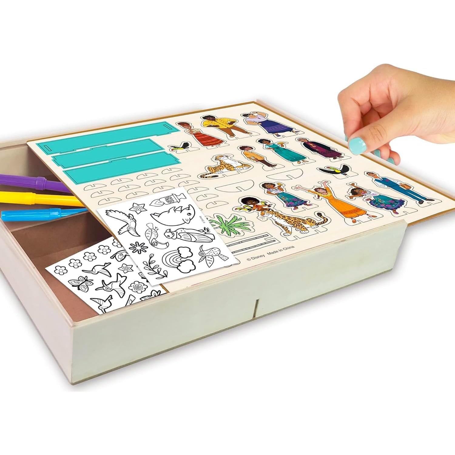 Juego de Actividades de Madera Disney Casita Encanto - 101 Piezas