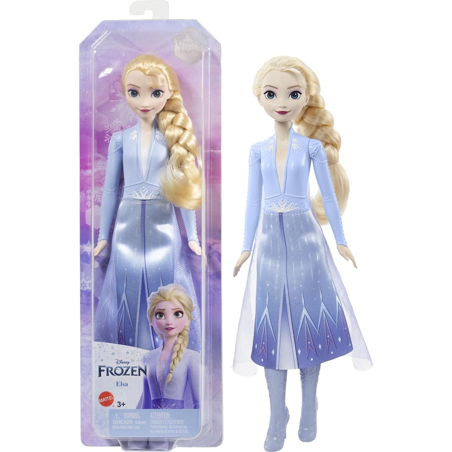 Muñeca de Elsa y Anna Disney Frozen 1 y 2 32.4 cm