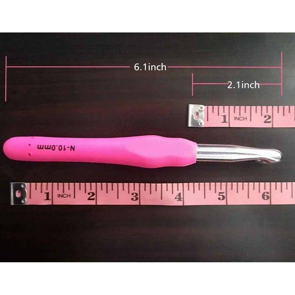 Juego de Ganchillos Ergonómicos Yarniss 6.5 a 10 mm - 5 Piezas