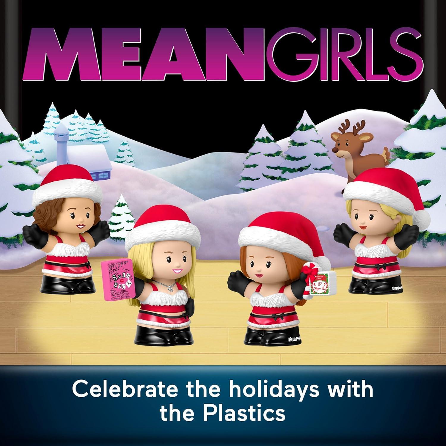 Conjunto Edición Especial Little People Mean Girls 4 Figuras