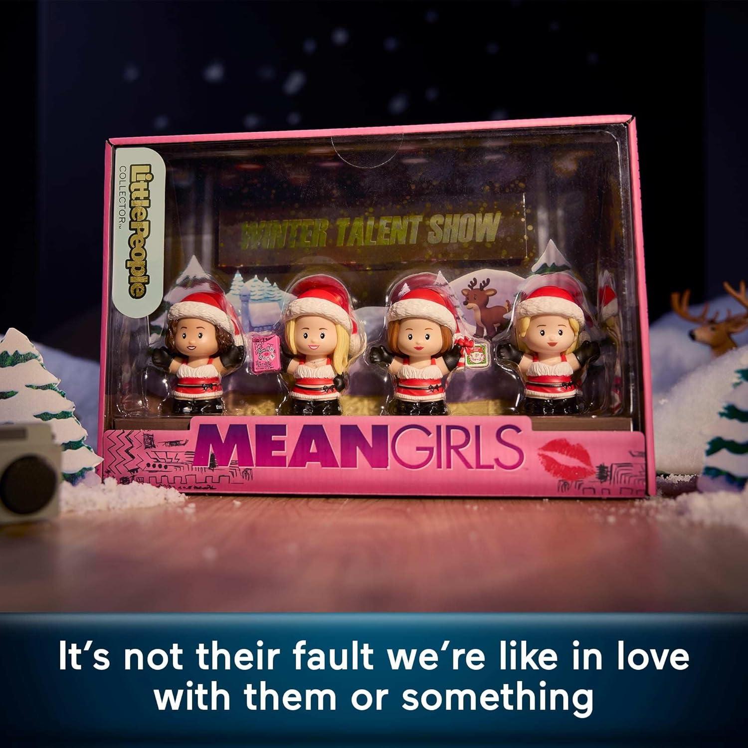 Conjunto Edición Especial Little People Mean Girls 4 Figuras