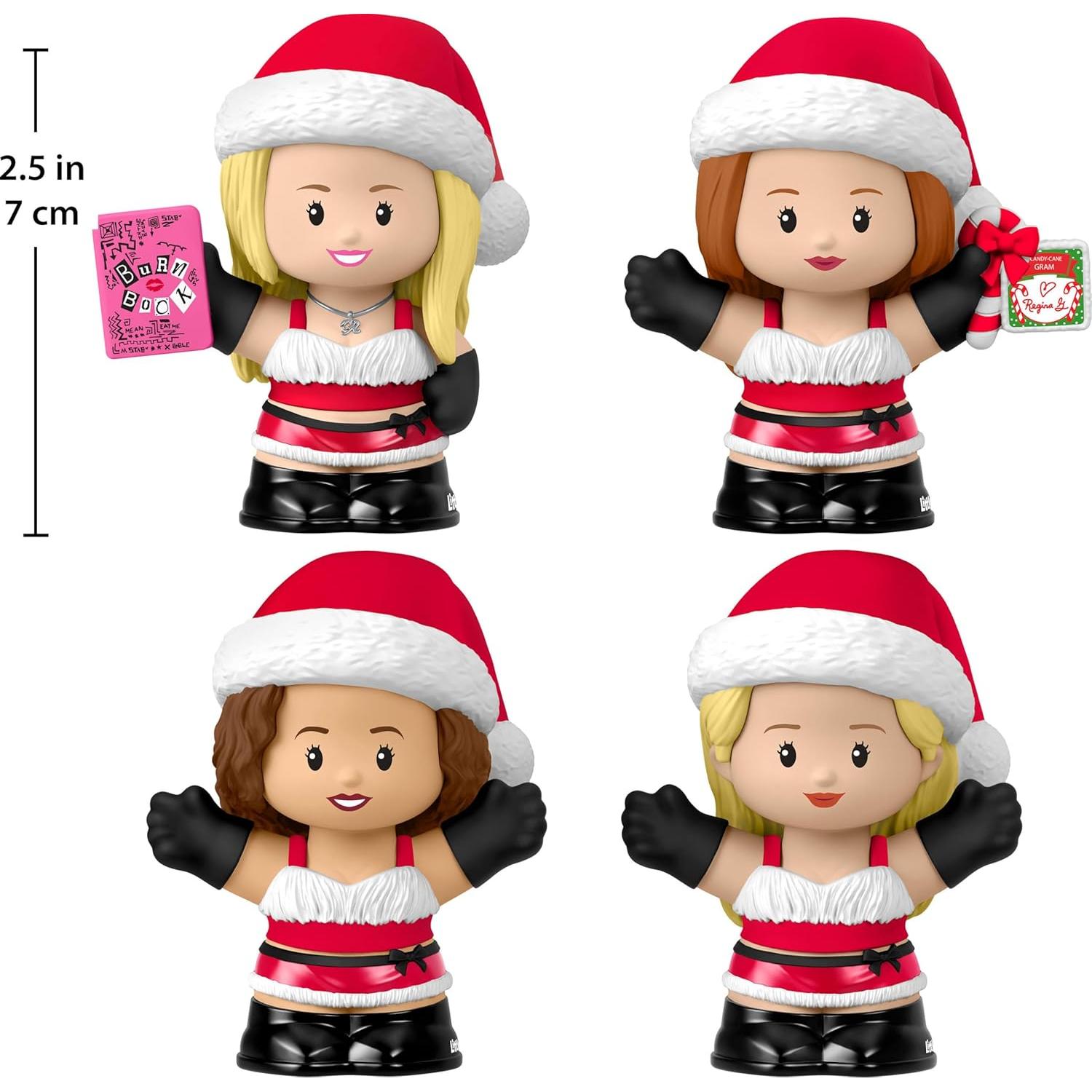 Conjunto Edición Especial Little People Mean Girls 4 Figuras