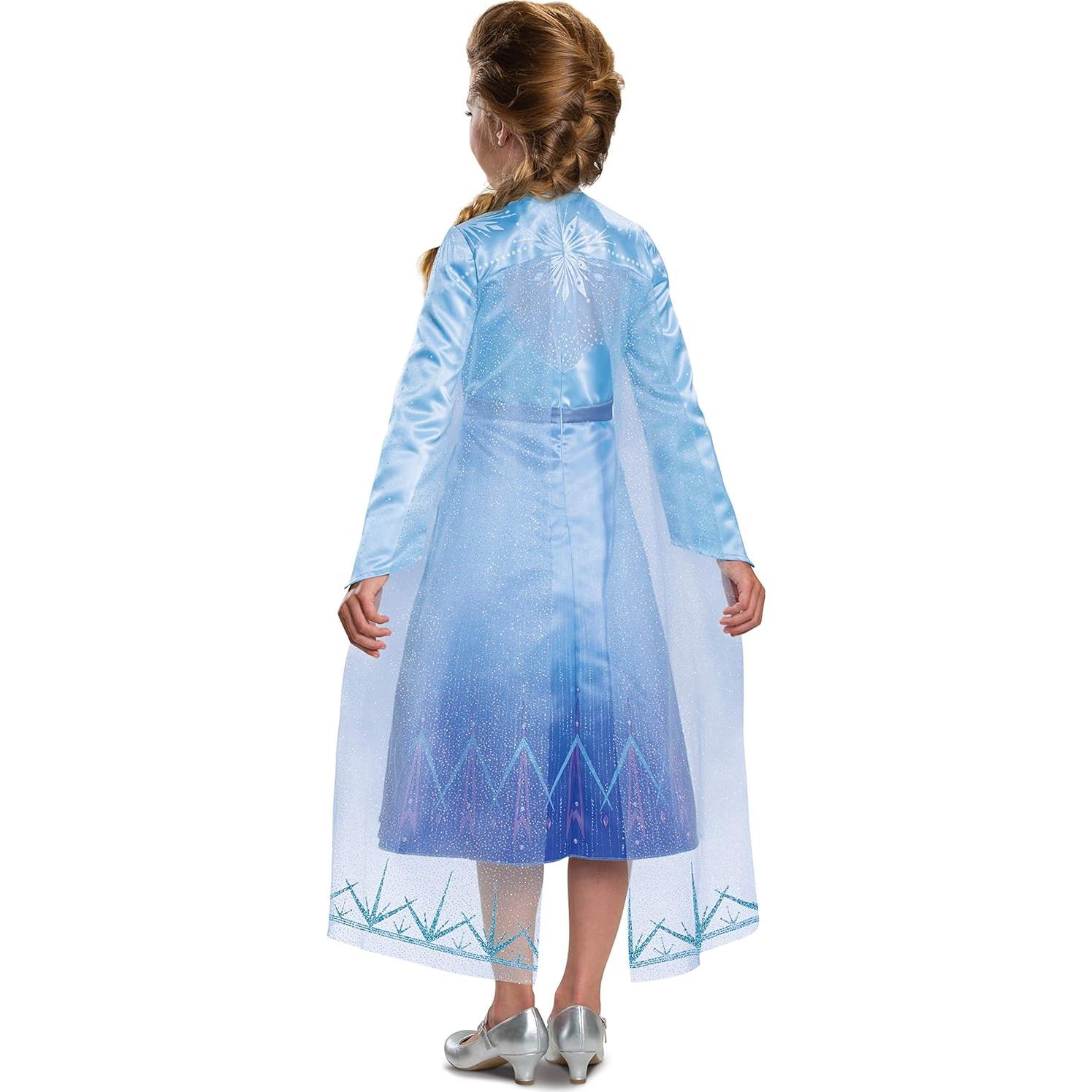 Disfraz de Elsa Frozen 2 Disney para Niñas - Vestido y Capa