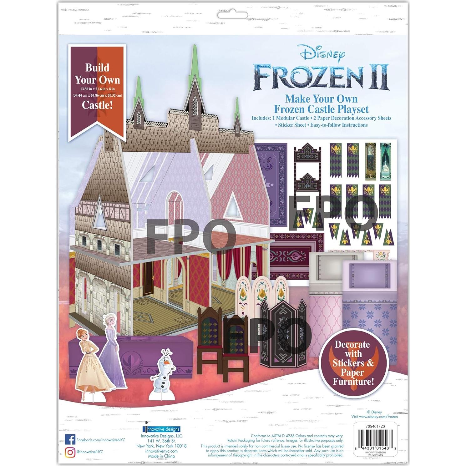 Kit Casa de Muñecas Disney Congelados 2 - Crea Tu Castillo