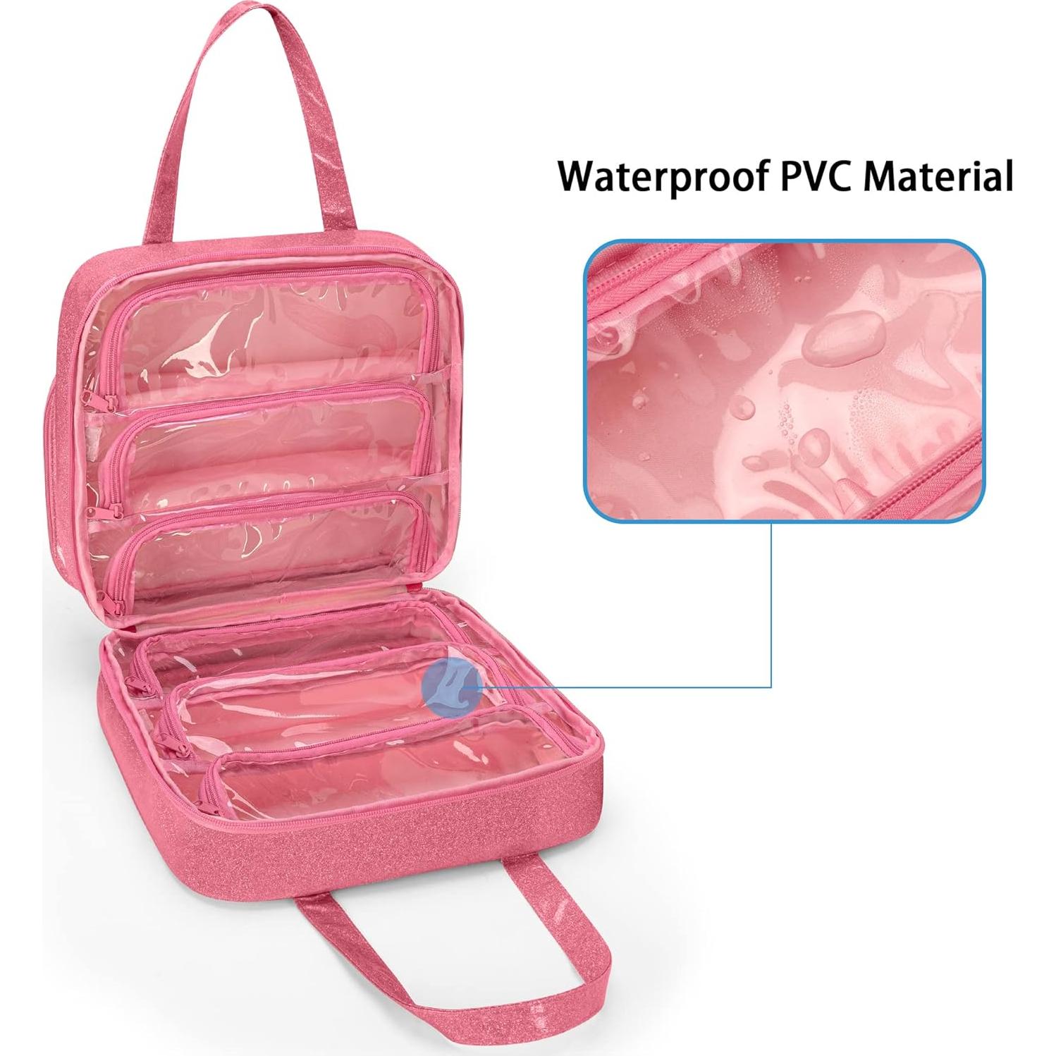 Bolsa de Transporte LoDrid Rosa para Muñecas LOL y Barbie