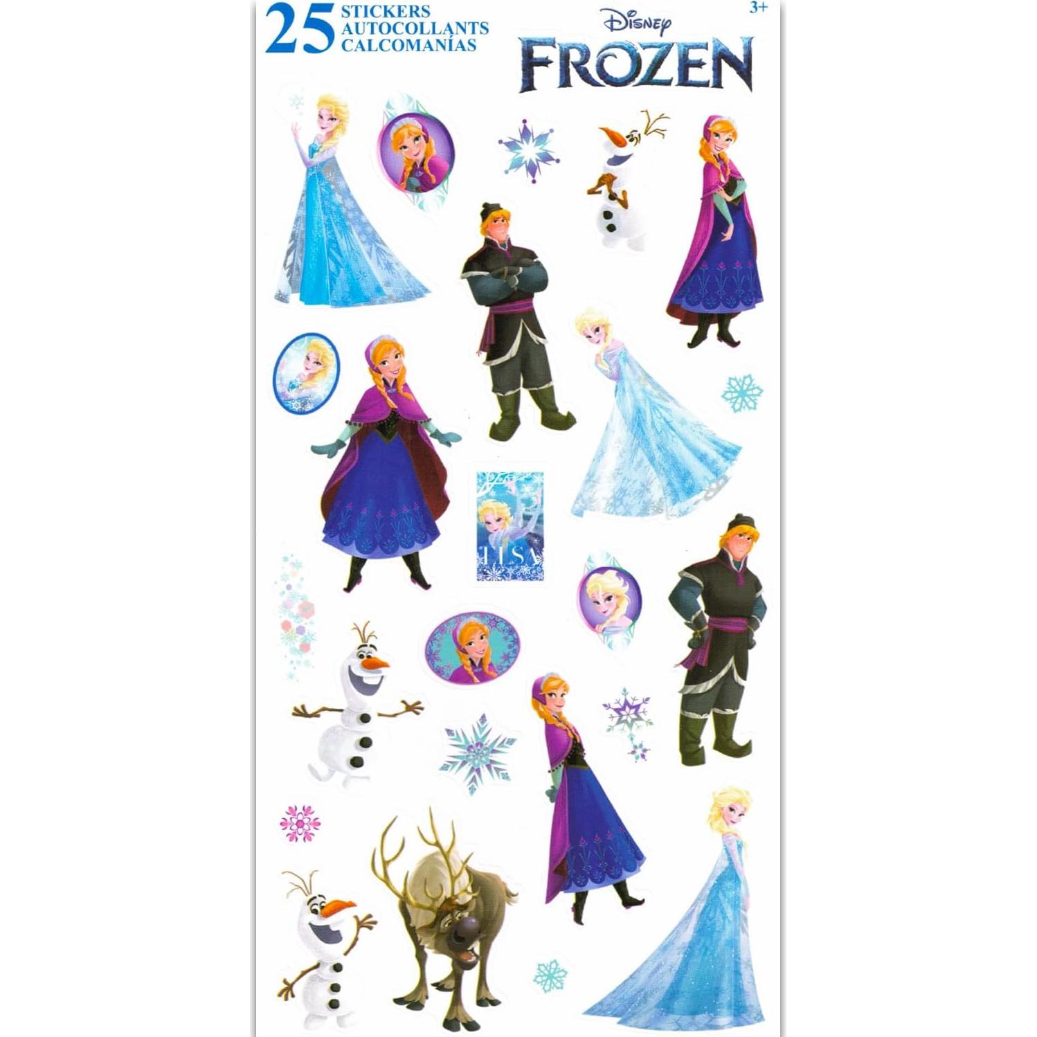 Libro de Puzzles de Stickers Frozen Disney - 1500 Stickers