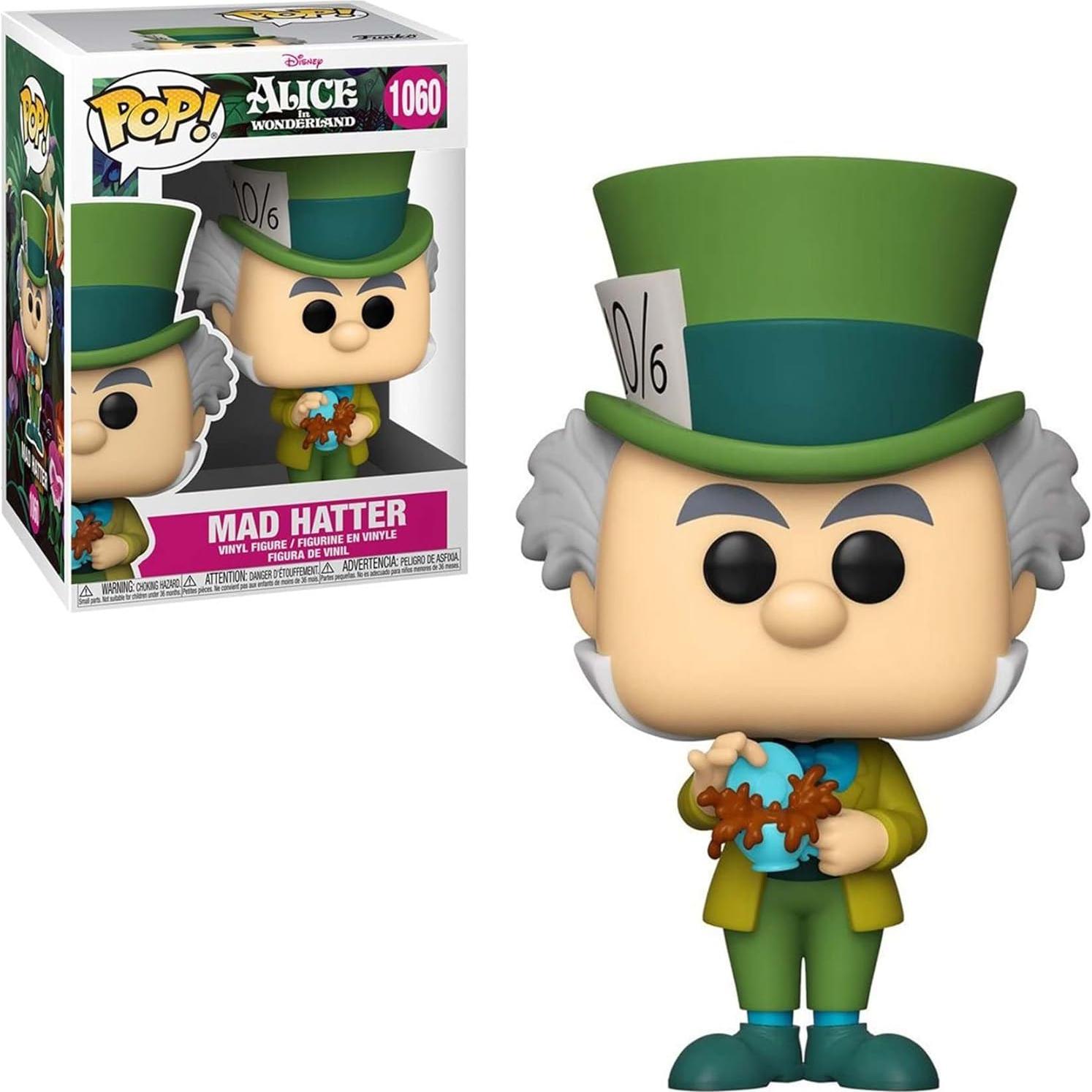 Figura de Vinilo Pop! Sombrerero Loco Funko 9.53 cm Disney
