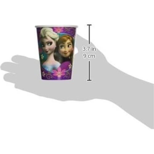 Tazas de Papel Disney Frozen 9oz Hallmark 8 Unidades
