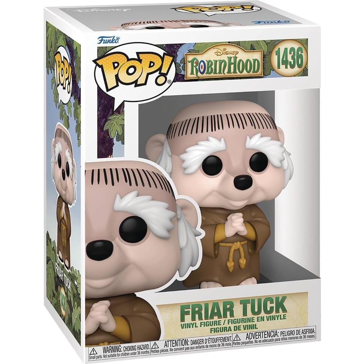 Figura de Vinilo Pop! Funko Robin Hood Hermano Tuck 9.53 cm