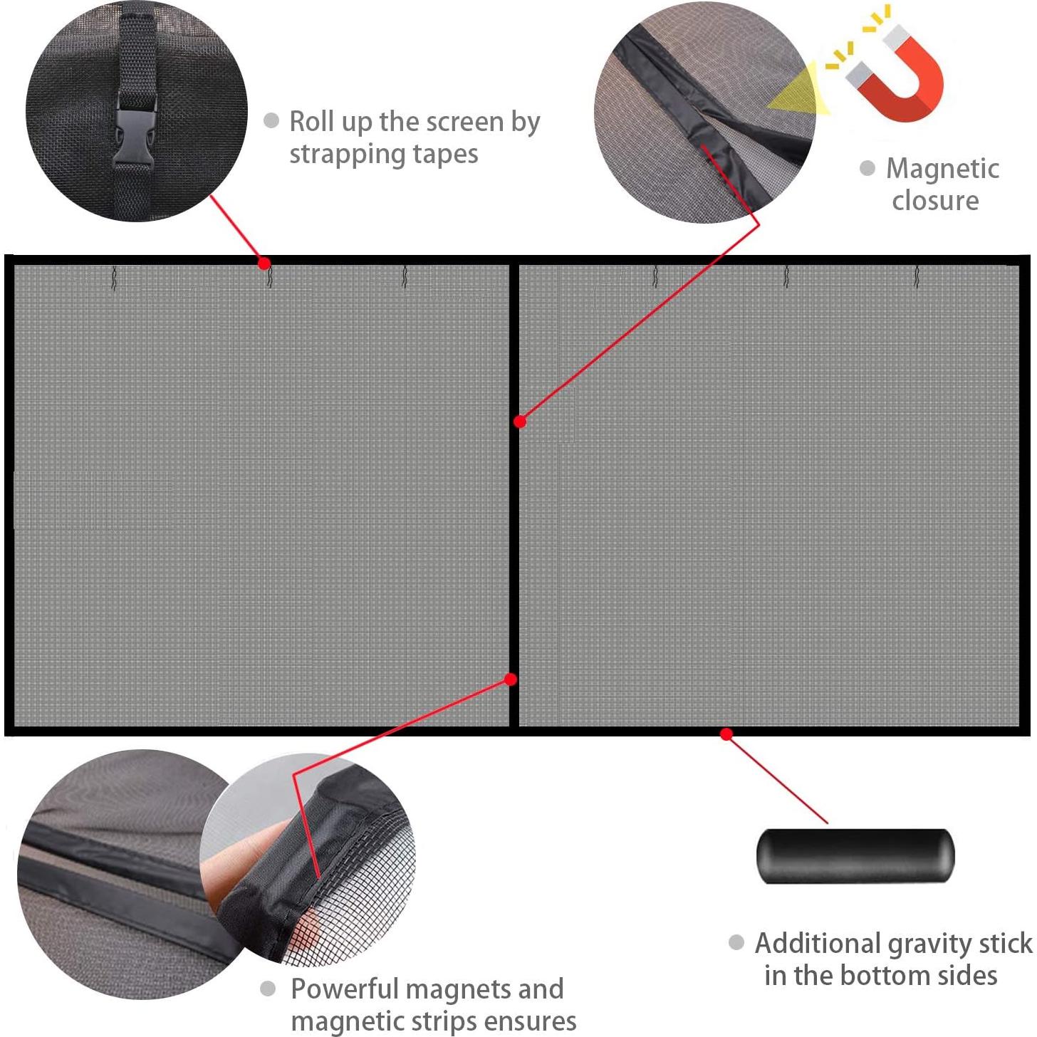 Pantalla de Garaje PICK FOR LIFE 4,88x2,44 m Cierre Magnético