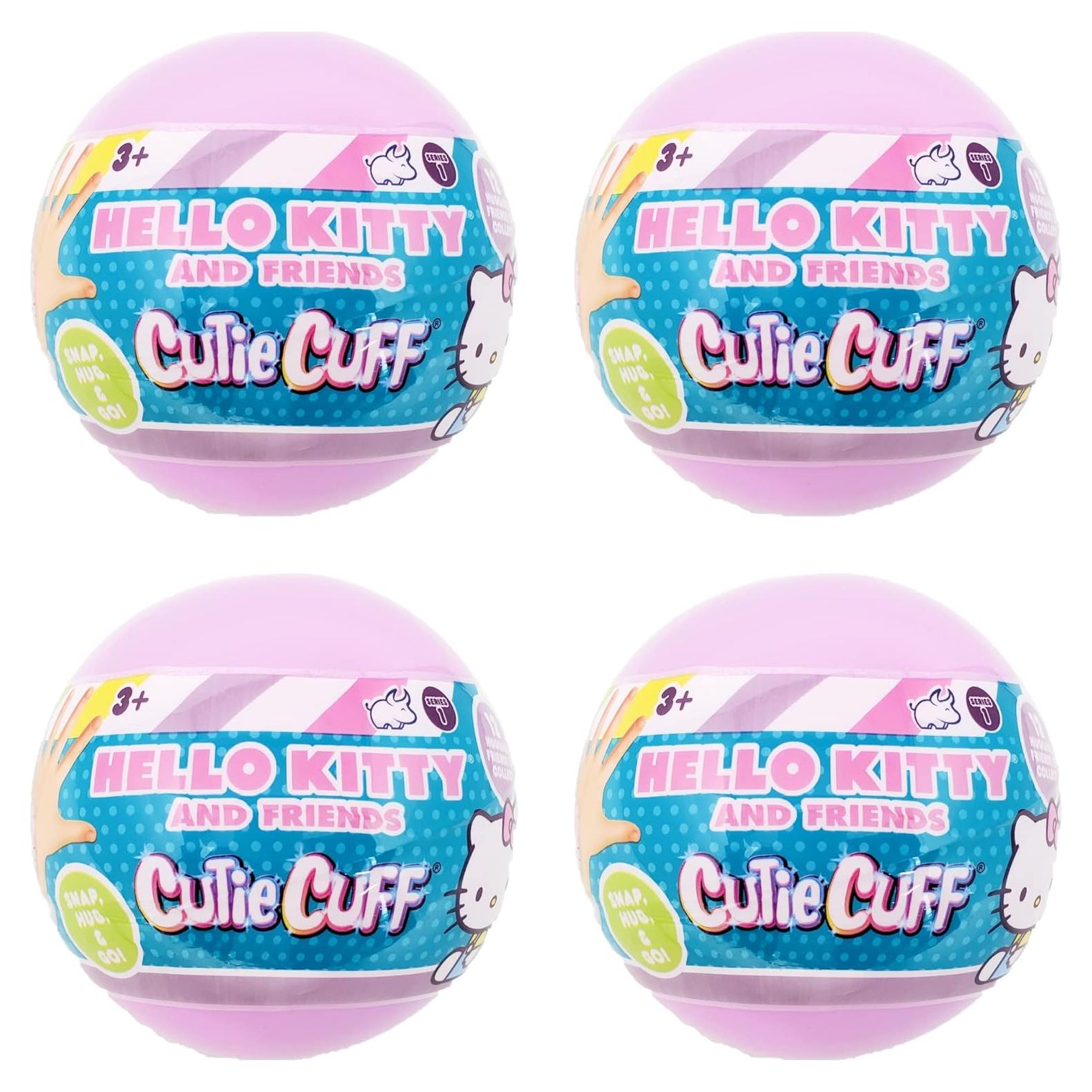 Pulseras de Golpe Cutie Cuff Bulls i Toy Hello Kitty - Lote 4