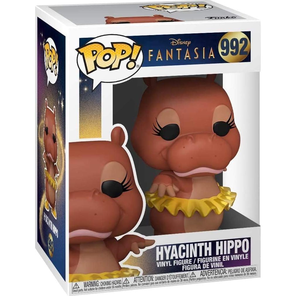 Funko Pop! Hipopótamo Hyacinth 80 Aniversario Disney - Figura de Vinilo
