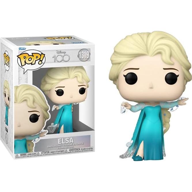 Figura de Vinilo Pop! Disney 100 Elsa Frozen 9.53 cm Funko