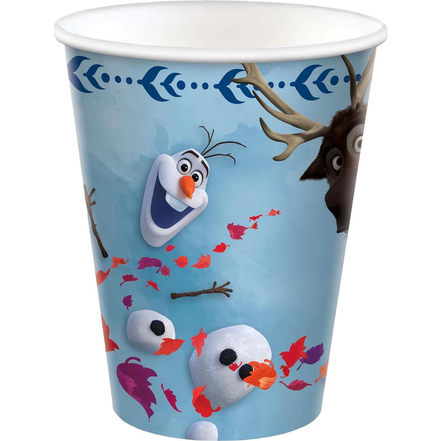 Vasos de Fiesta Disney Frozen 2 - 8 Piezas 9 oz - Desechables