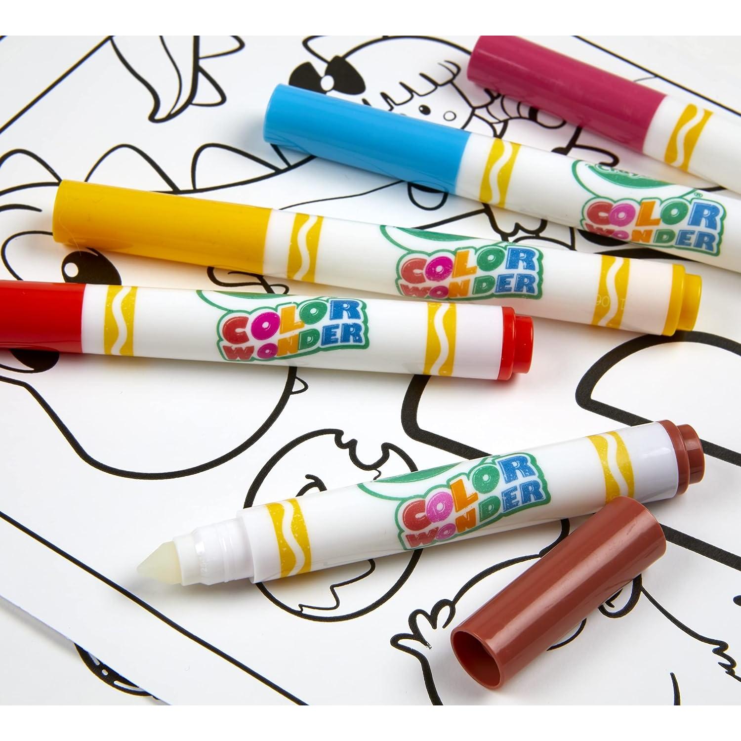 Set de Coloreado Crayola Color Wonder Alpha Pets 24 Páginas