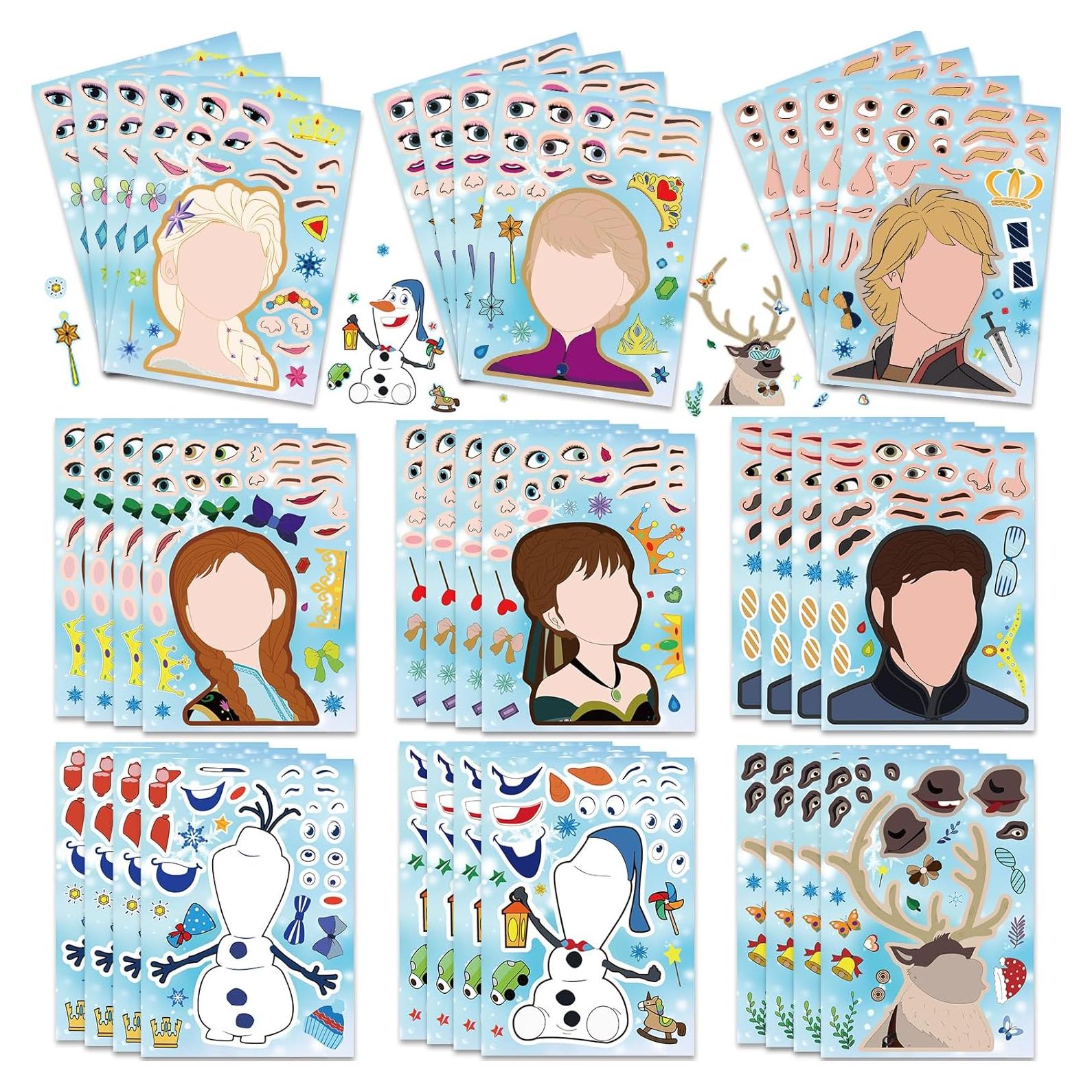 36 Stickers de Fiesta Congelada Purtarly - Hazlo Tú Mismo