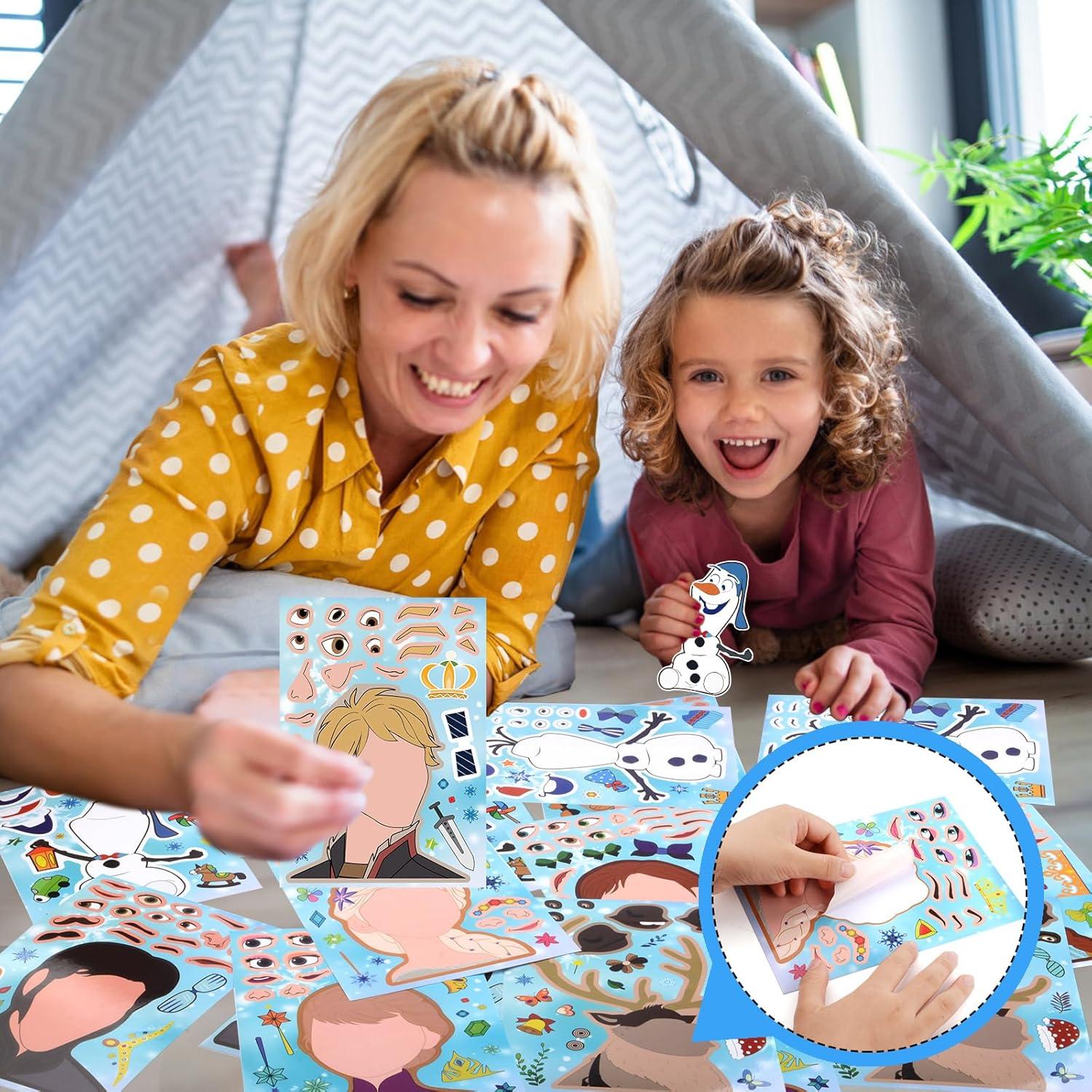 36 Stickers de Fiesta Congelada Purtarly - Hazlo Tú Mismo