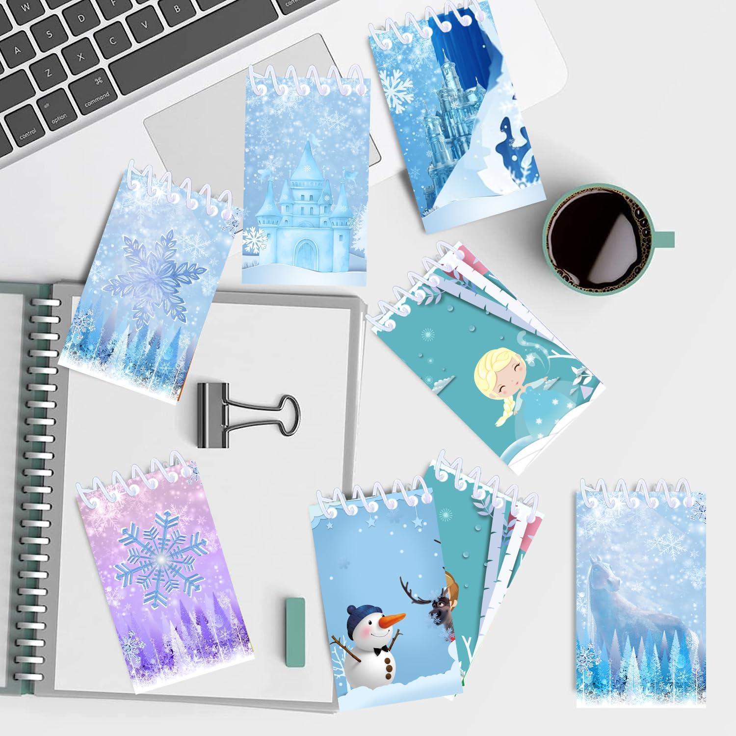 Favoritos de Fiesta Frozen | 12 Bolígrafos Tinta Invisible y 12 Mini Blocs