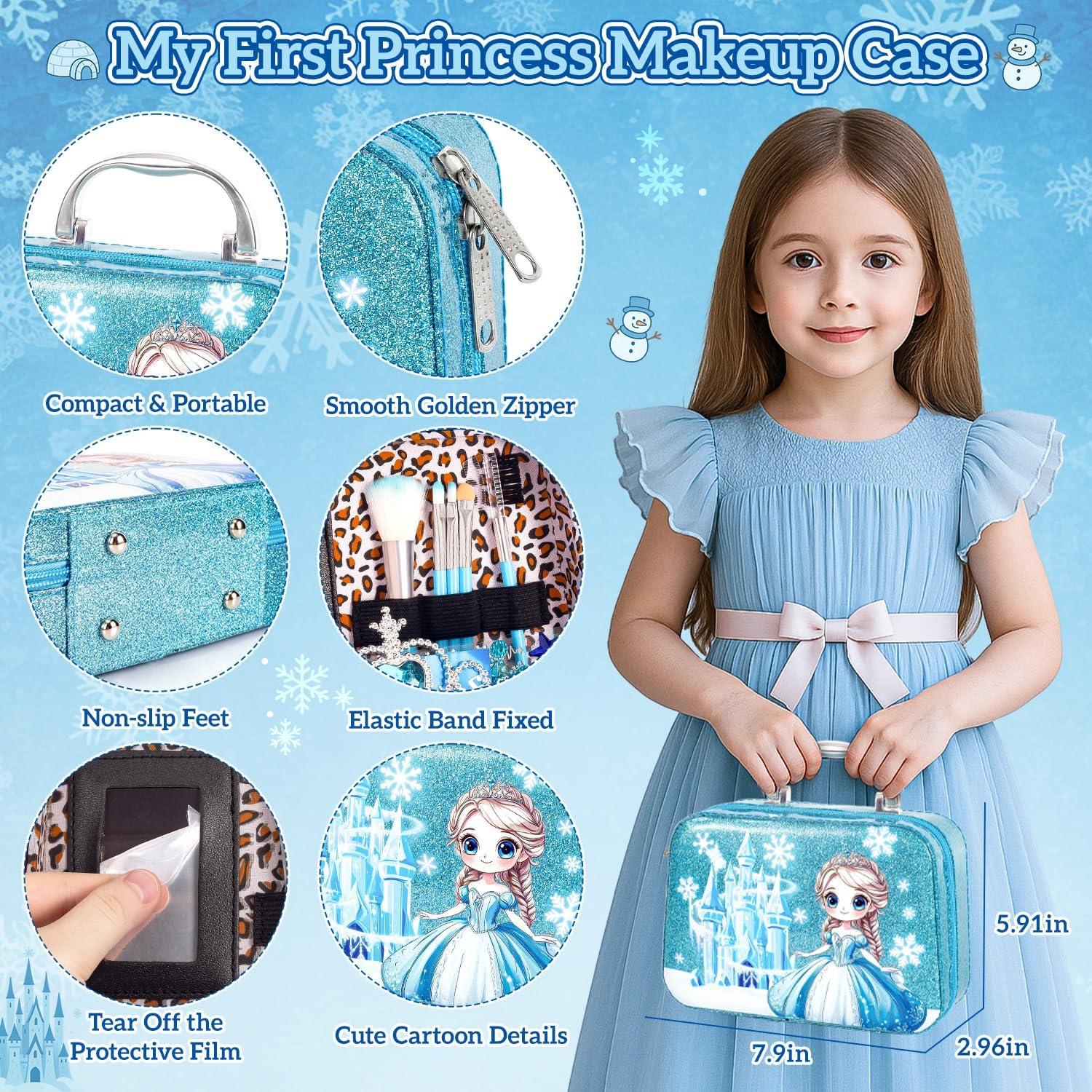 Juego de Maquillaje Falso Hohosunlar para Niñas 3-8 Años