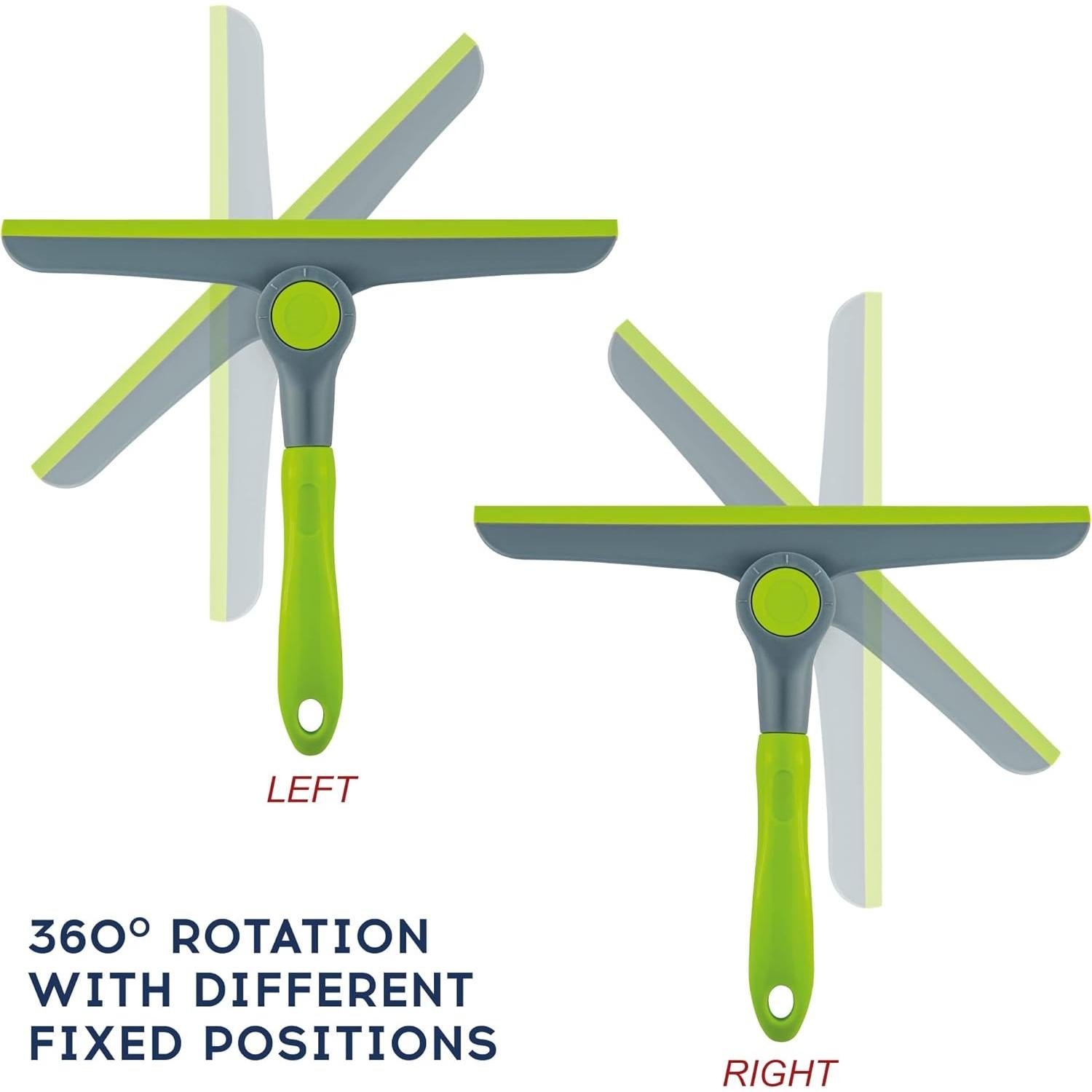 Squeegee de Limpieza de Ventanas DSV Estándar 25.4cm Verde Gris