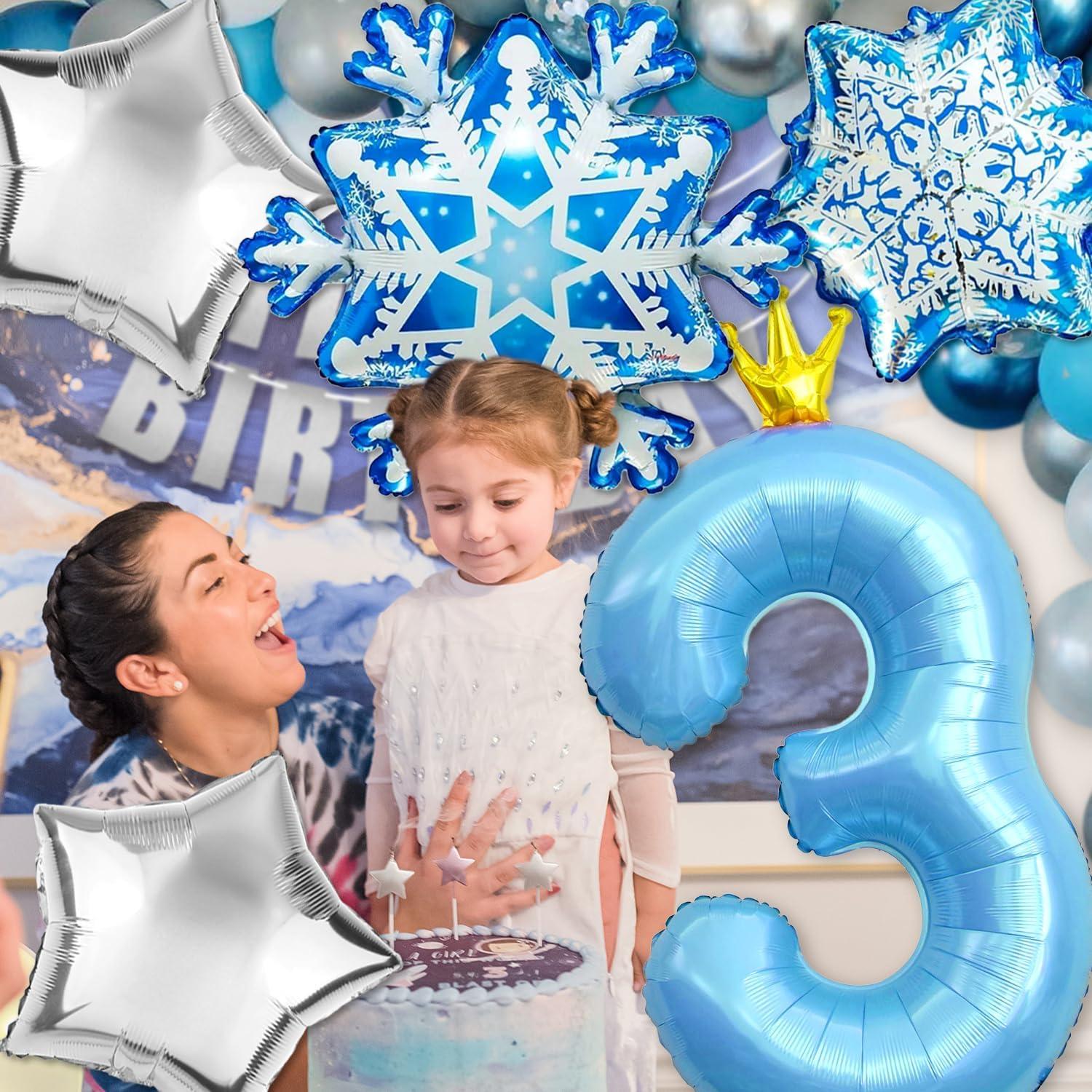 Globos de Cumpleaños Frozen 4 - Elsa y Anna - 101.6 cm