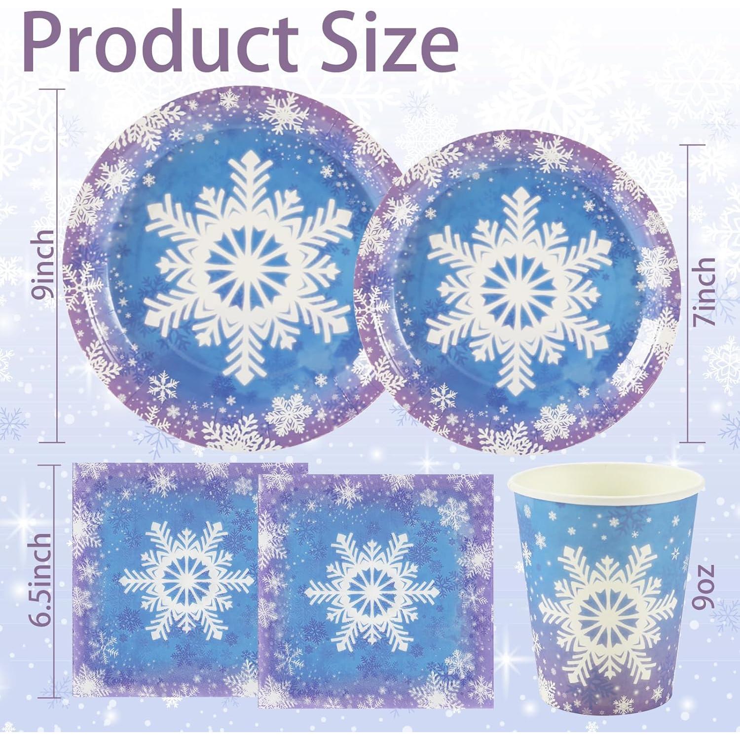 Suministros de Fiesta Congelados OTTPOOM 100 Piezas