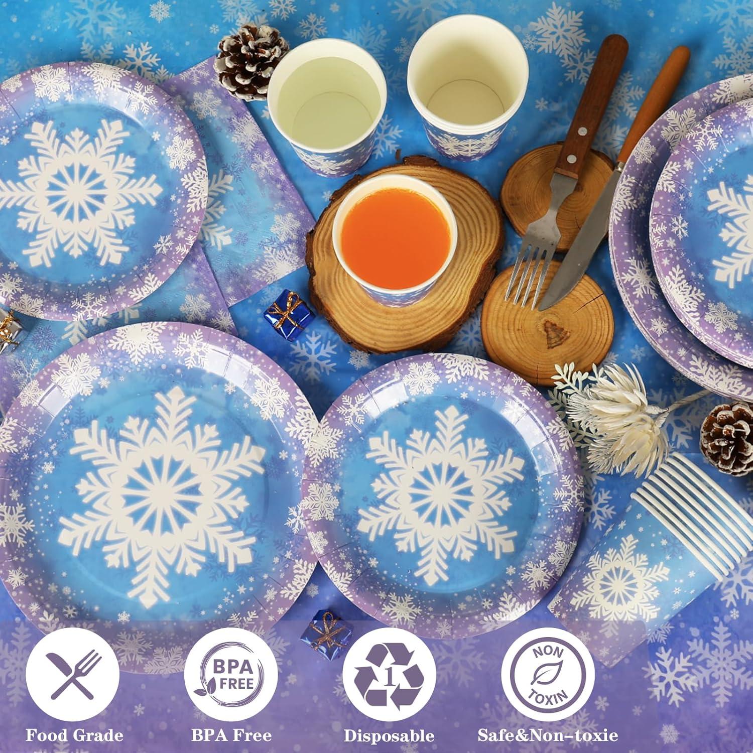 Suministros de Fiesta Congelados OTTPOOM 100 Piezas