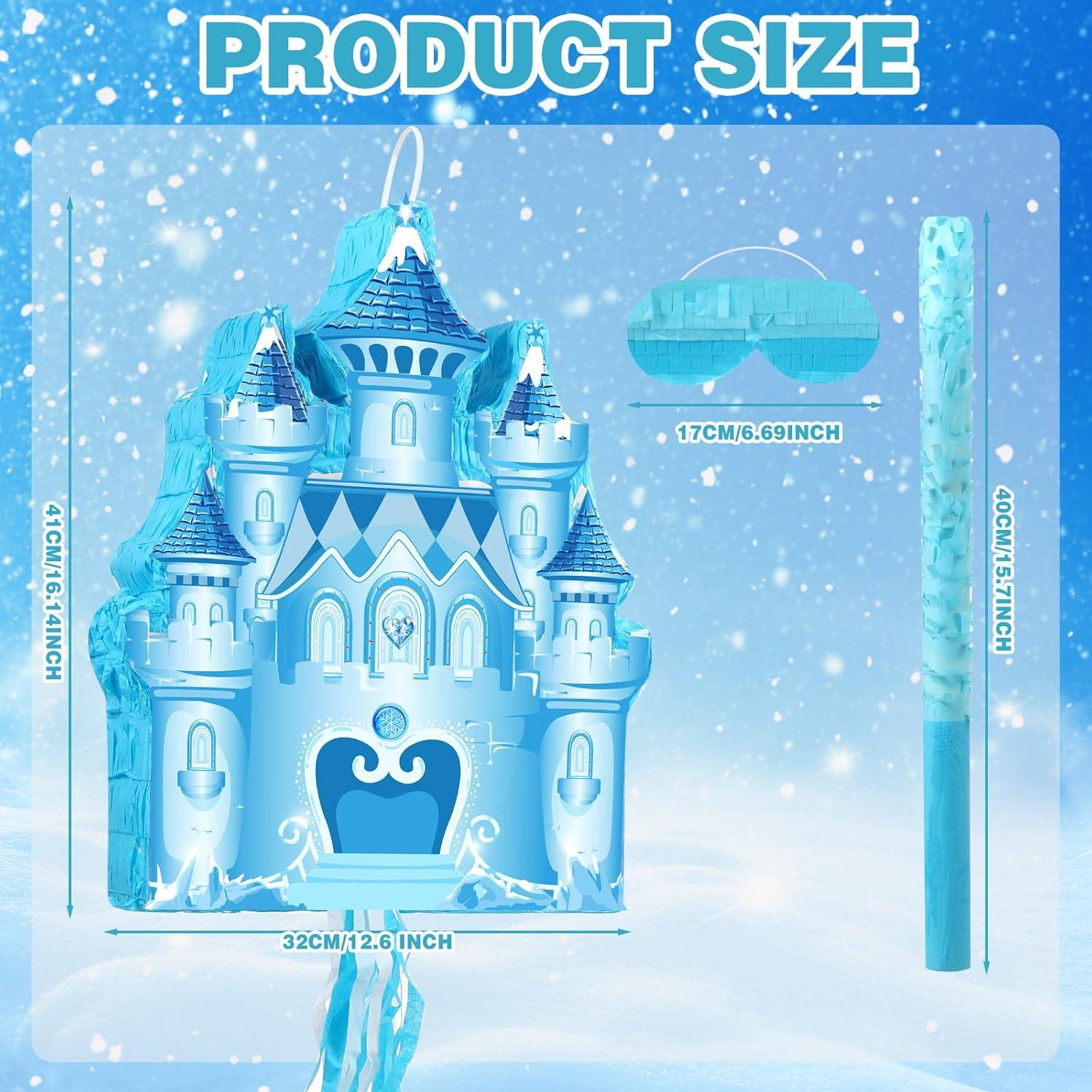 Piñata de Castillo Azul Harrycle para Fiesta de Cumpleaños