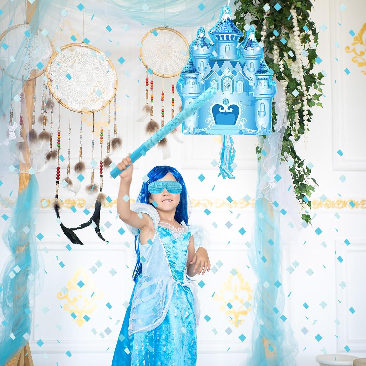 Piñata de Castillo Azul Harrycle para Fiesta de Cumpleaños