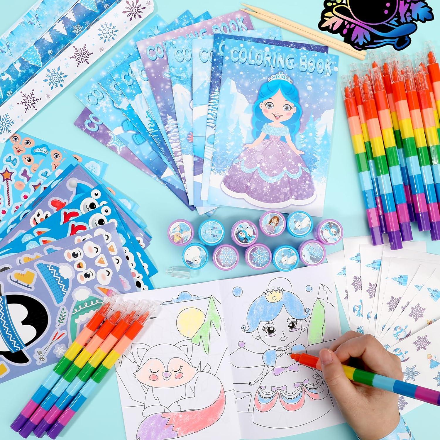 Conjunto de Regalos Congelados BenLouis 192pcs para Niños