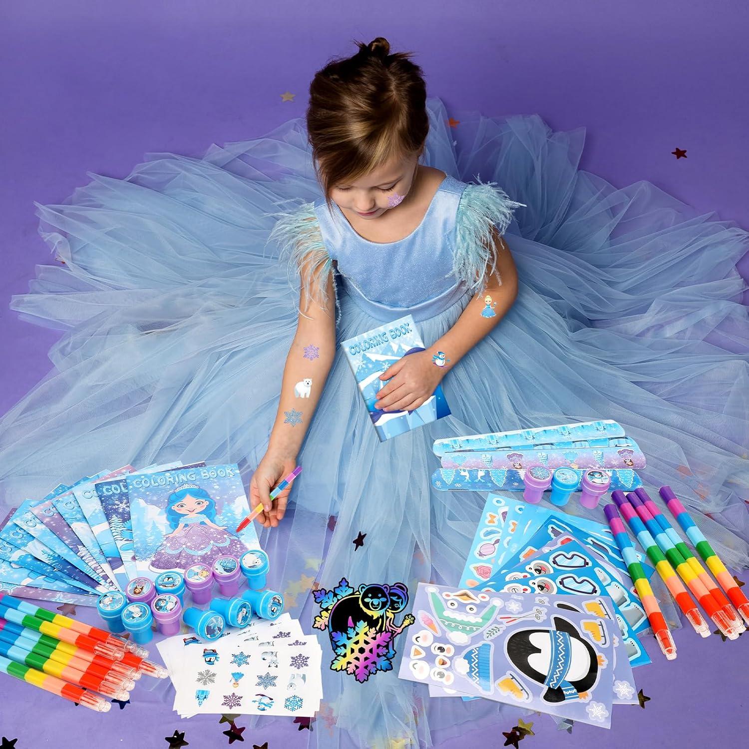 Conjunto de Regalos Congelados BenLouis 192pcs para Niños