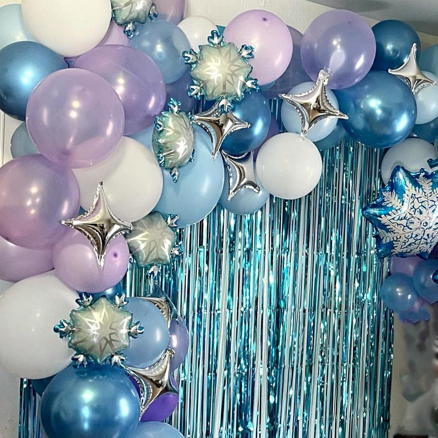 Globos Congelados Paready 60 Pcs 30.48 cm Morado y Azul