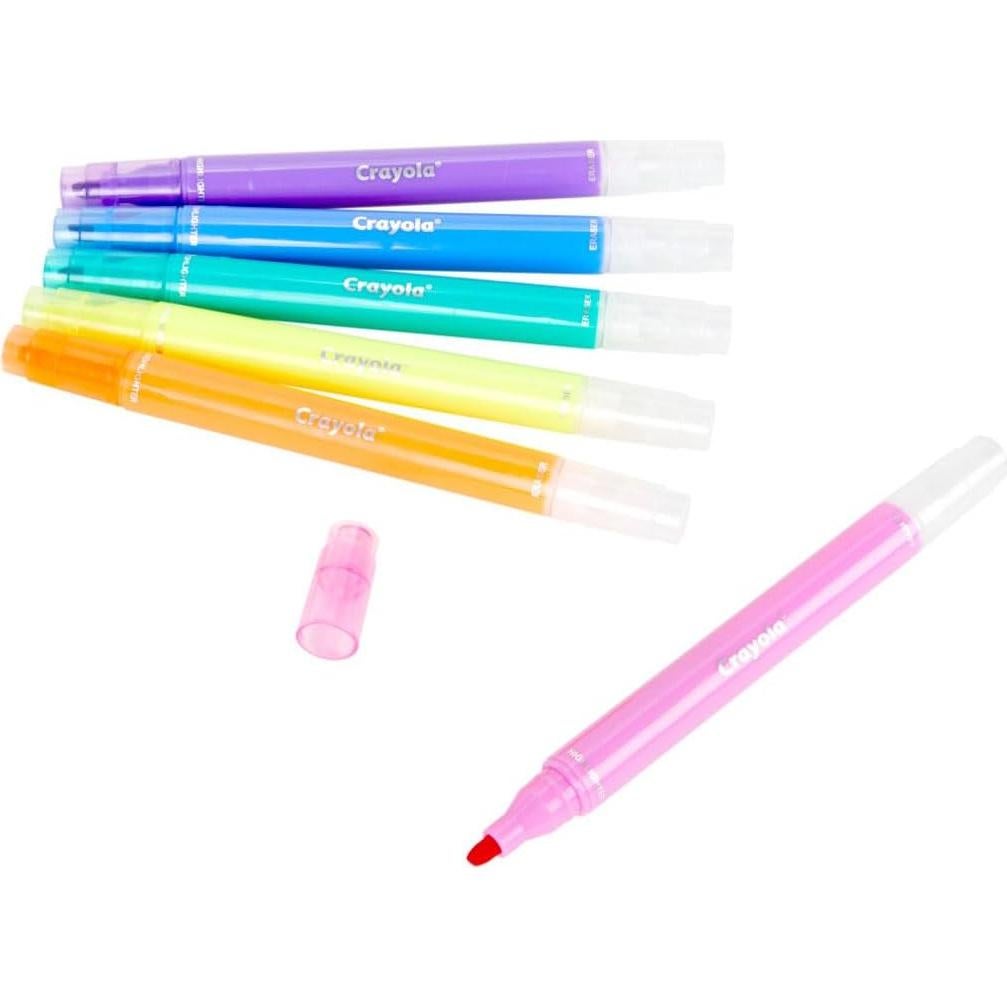 Marcadores Fluorescentes Borrables Crayola Take Note 6 Pzas