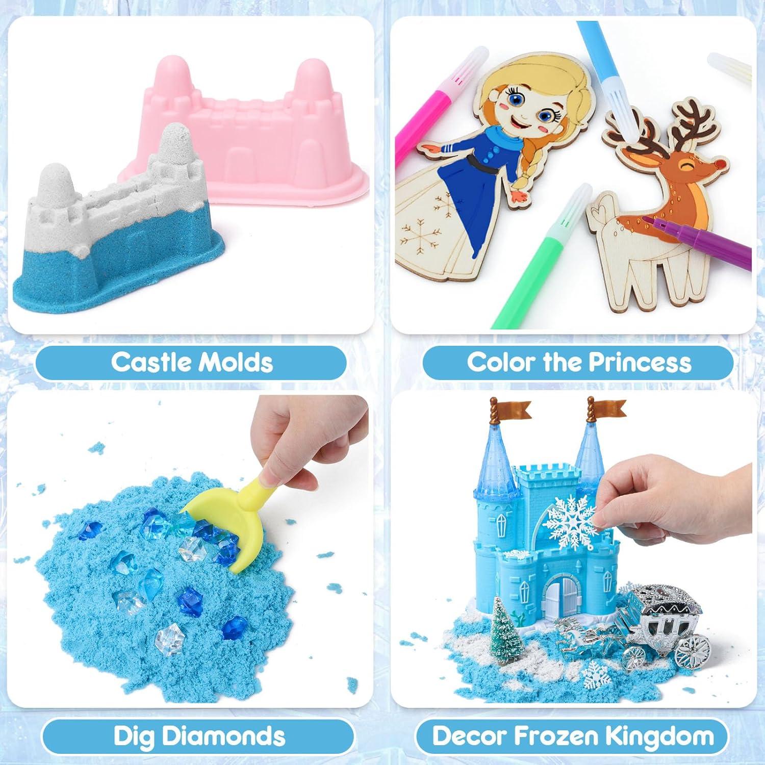 Kit de Caja Sensorial G.C con Arena de Juego y Moldes