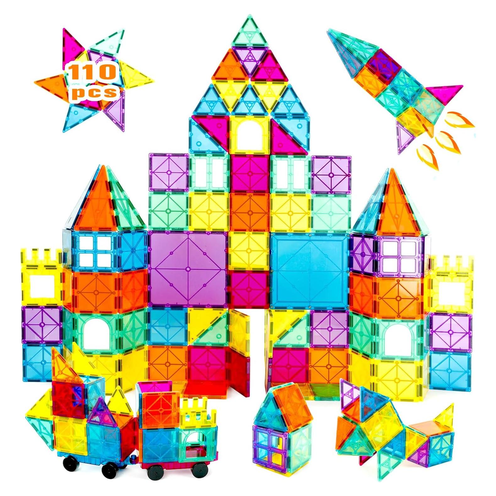 Azulejos Magnéticos NEOFORMERS 110 Piezas 3D STEM para Niños