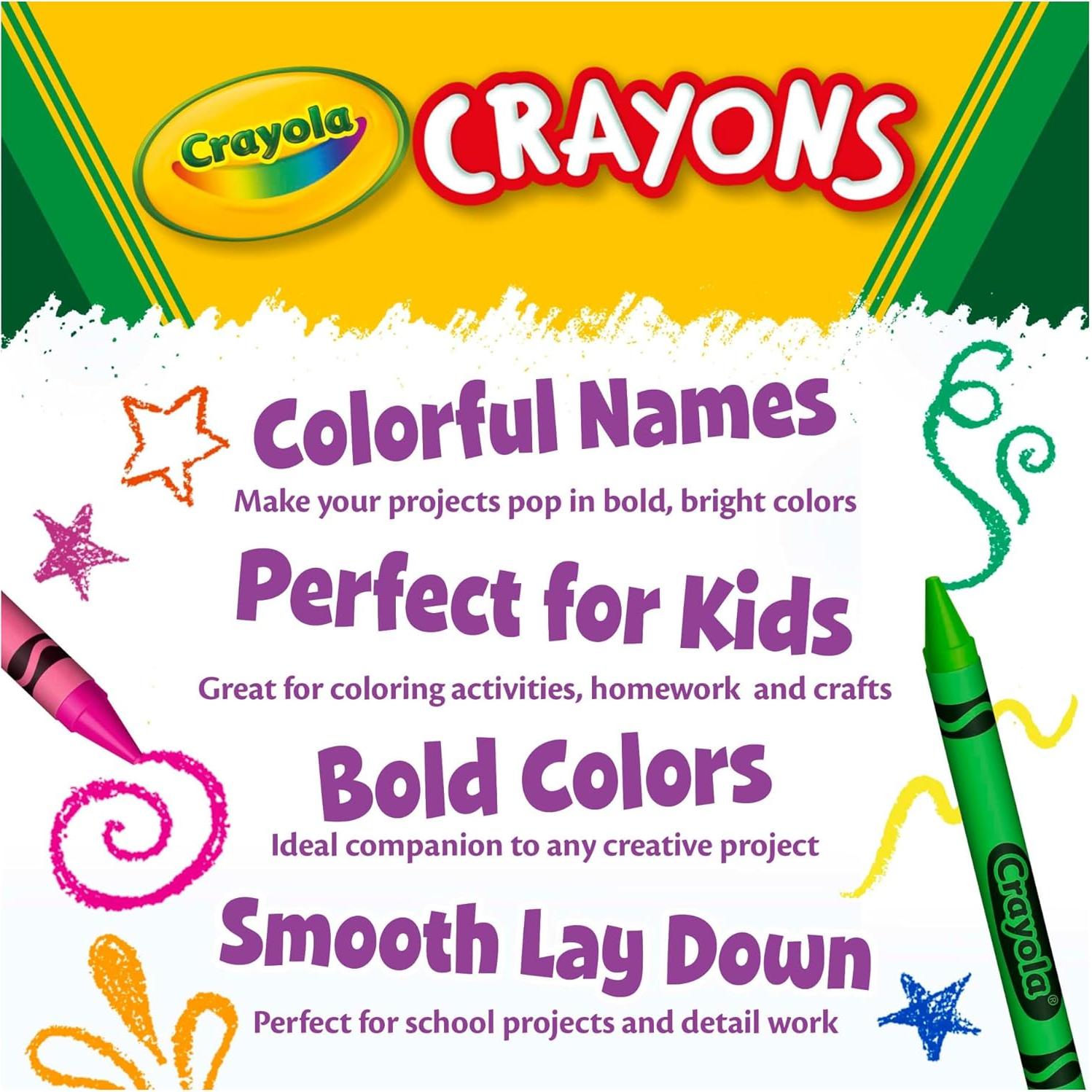 Crayones Crayola Classpack 800 unidades 8 colores escolares