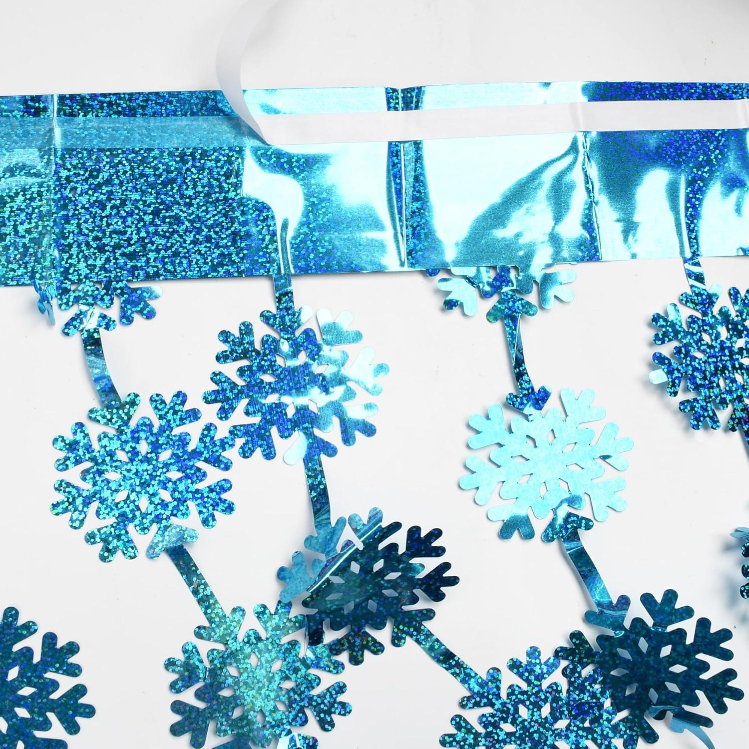 Cortinas de Flecos de Aluminio BRAVESHINE 0.97x2.01m Azules