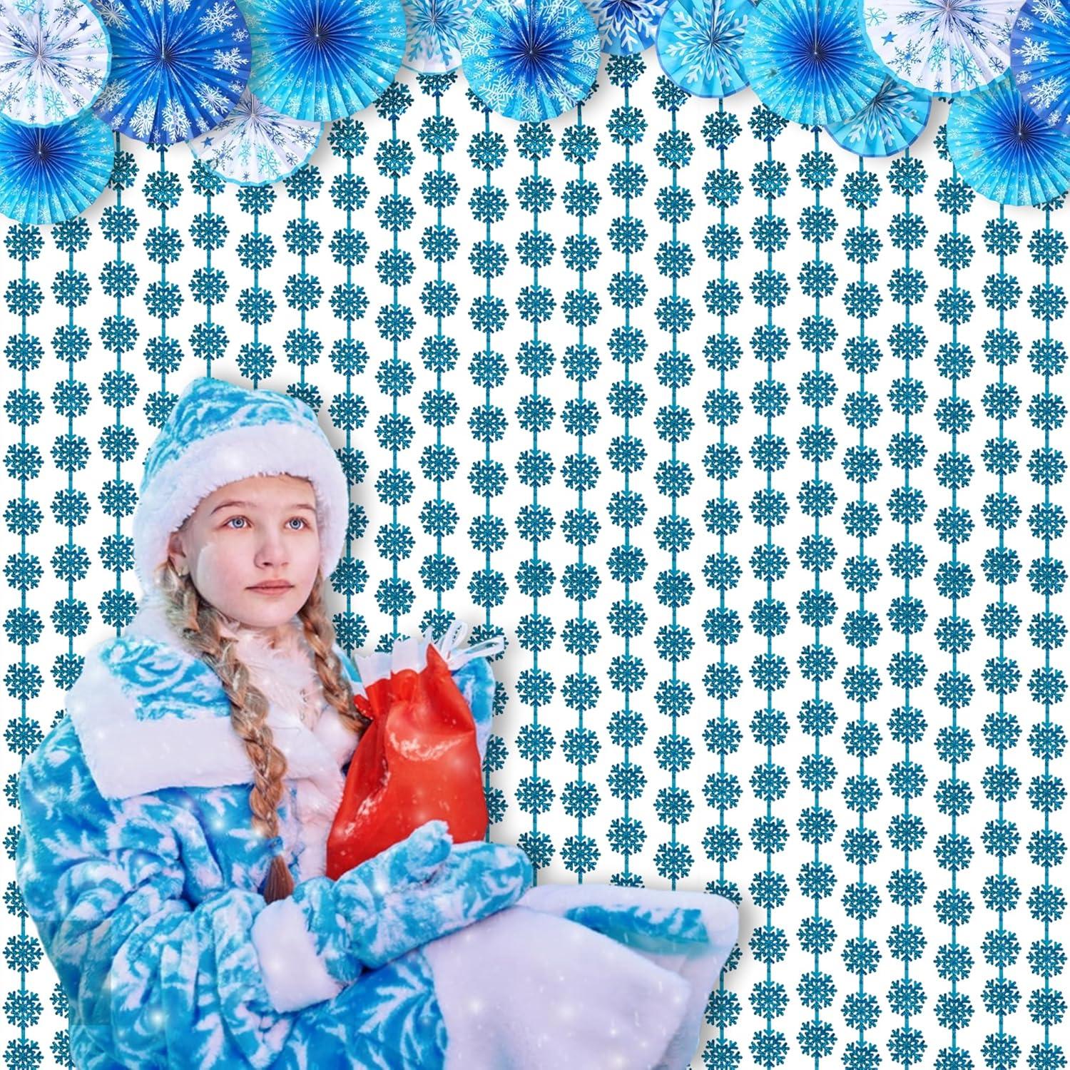 Cortinas de Flecos de Aluminio BRAVESHINE 0.97x2.01m Azules