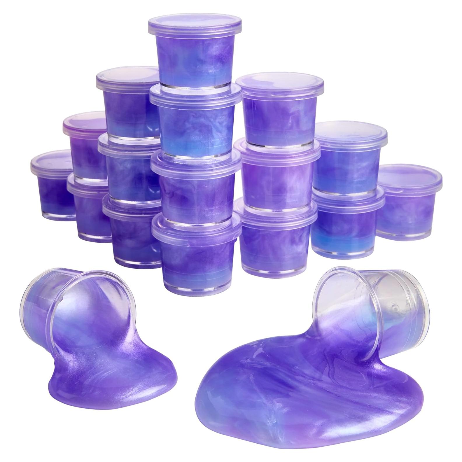 Slime de Princesa Púrpura Playbees 24 Paquete 3.81 cm