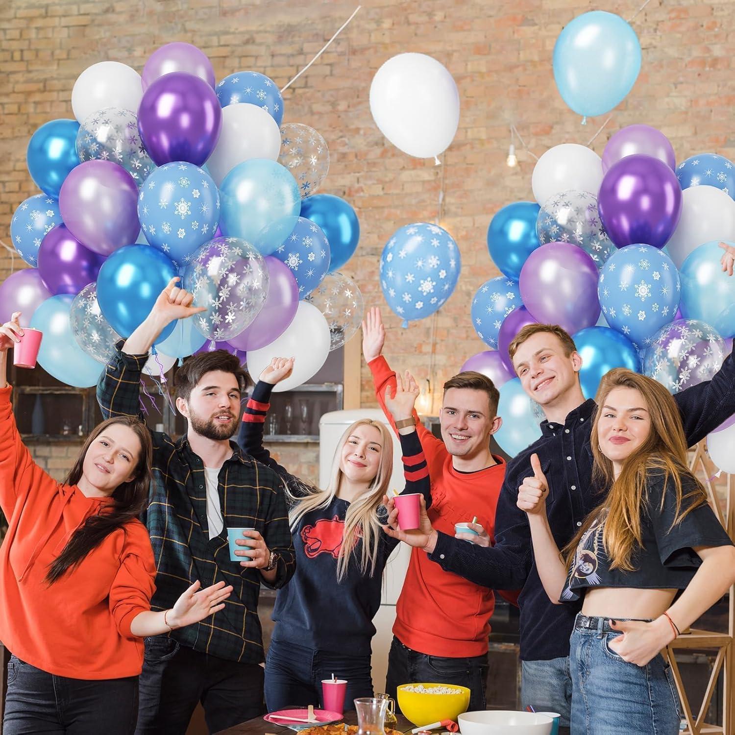 Conjunto de Globos Congelados Paready 50 Piezas 30 cm