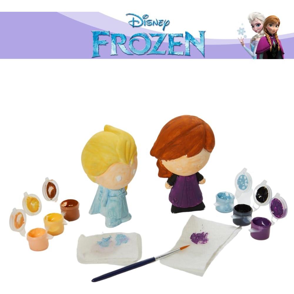 Set de Pintura Disney Frozen DIY - Elsa y Anna para Niñas