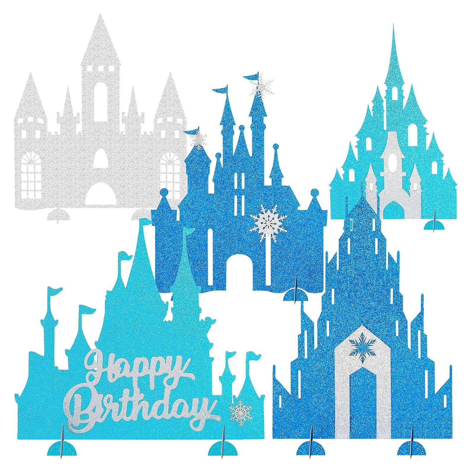 Centro de Mesa Castillo Congelado 5 Piezas C L Cooper Life