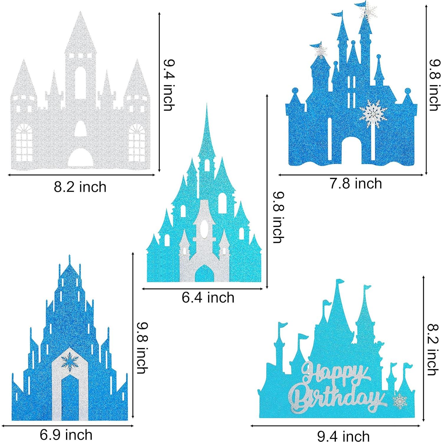 Centro de Mesa Castillo Congelado 5 Piezas C L Cooper Life