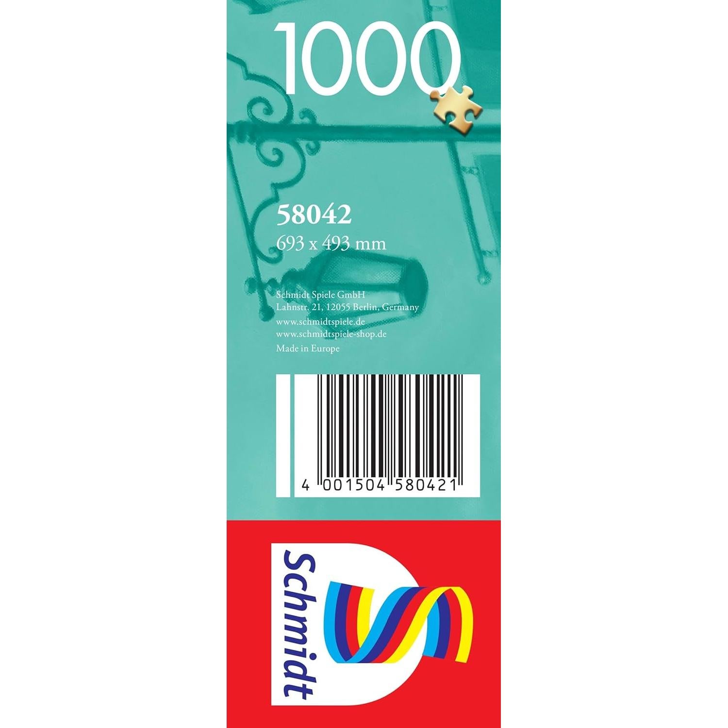 Rompecabezas 1000 Piezas Schmidt Spiele Thomas Kinkade Frozen