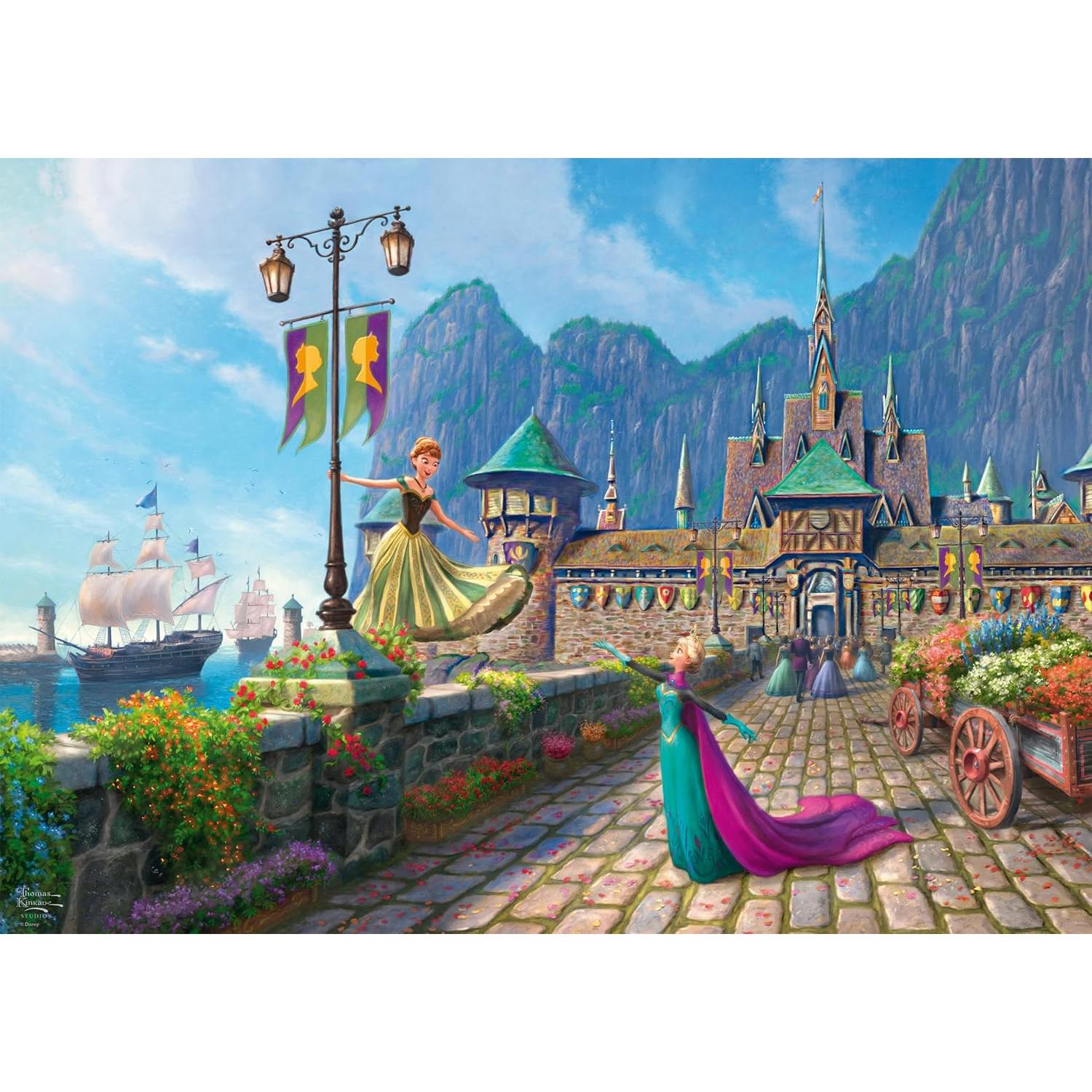 Rompecabezas 1000 Piezas Schmidt Spiele Thomas Kinkade Frozen