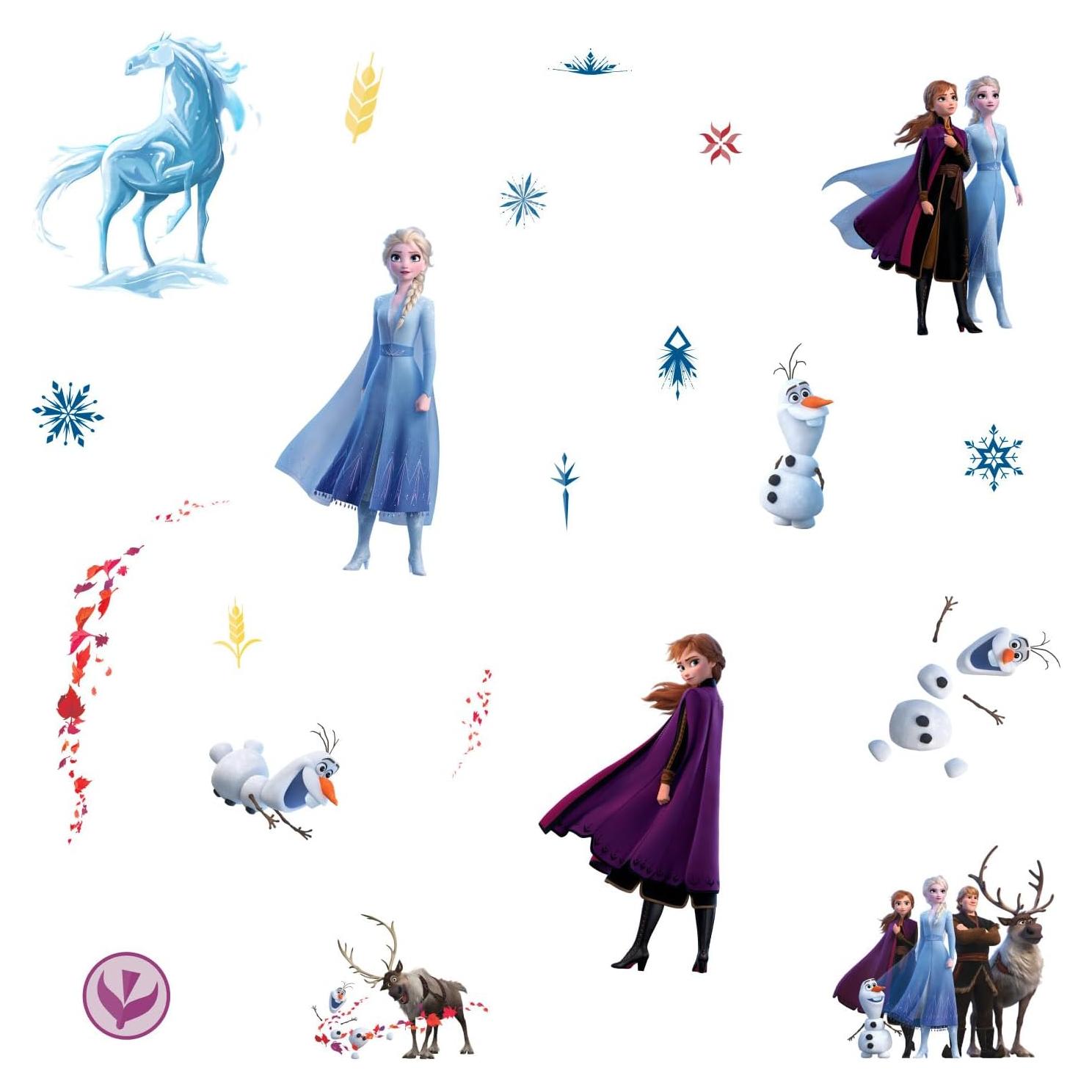 Calcomanías de Pared RoomMates Frozen 2 - 21 Piezas Reutilizables