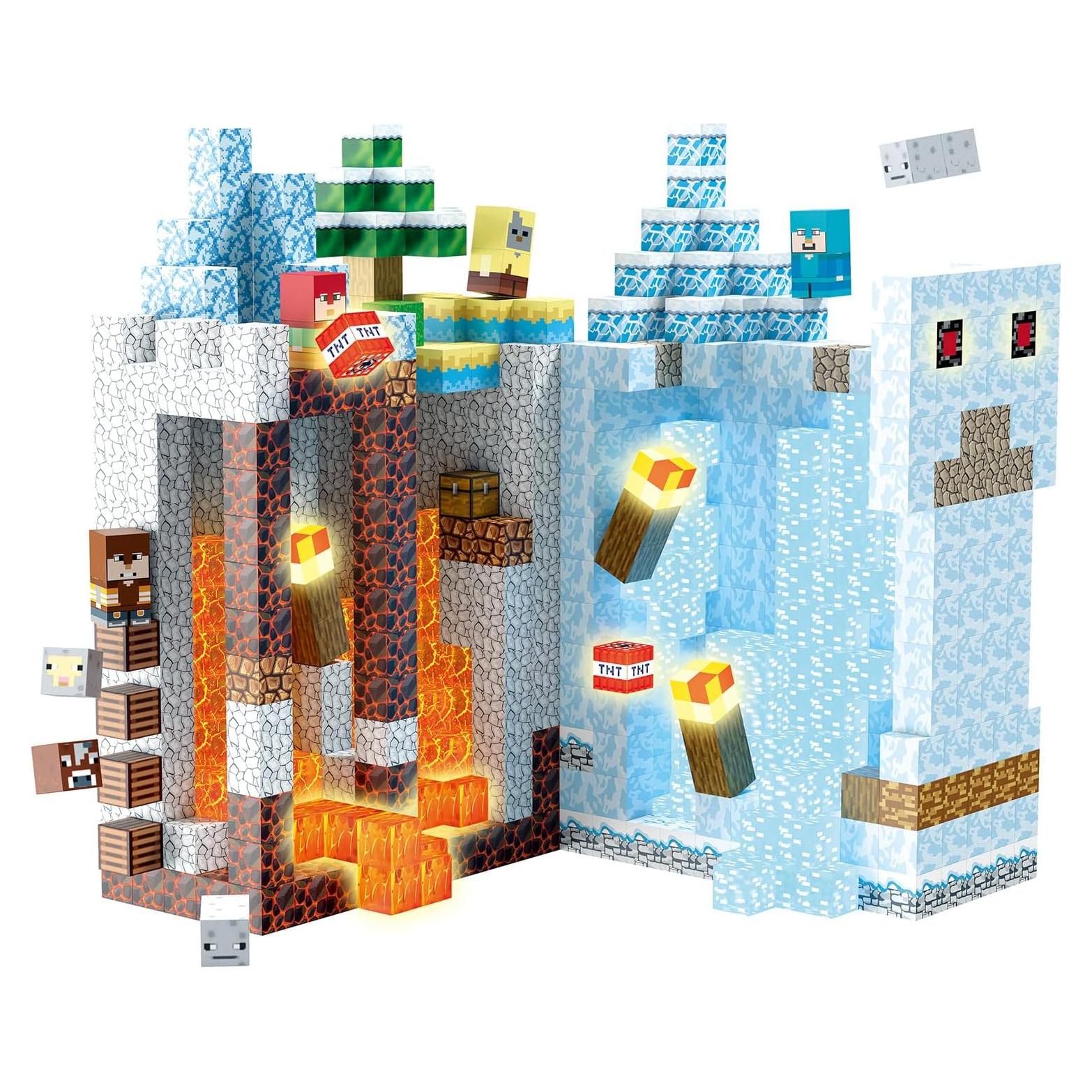 200 PCS Bloques Magnéticos AIDYVOI con Luz - Juguete Educativo STEM